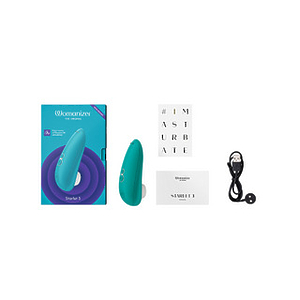 Бесконтактный клиторальный стимулятор Womanizer Starlet 3 бирюзовый