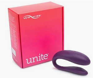 We-Vibe Вибратор для пар из силикона Unite 2.0 7.4 cм, фиолетовый