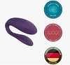 We-Vibe Вибратор для пар из силикона Unite 2.0 7.4 cм, фиолетовый