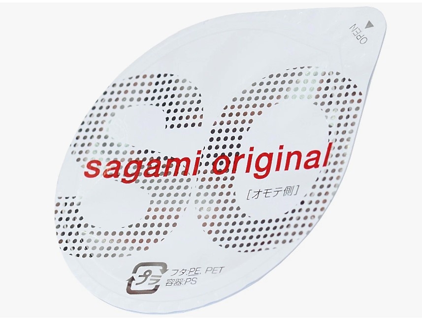 Презервативы Sagami, original 0.02, полиуретан, ультратонкие, гладкие, 19 см, 5,8 см, 3 шт.