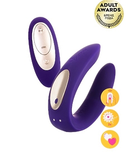Многофункциональный стимулятор для пар Satisfyer Partner Toy REMOTE, силикон, 18 см
