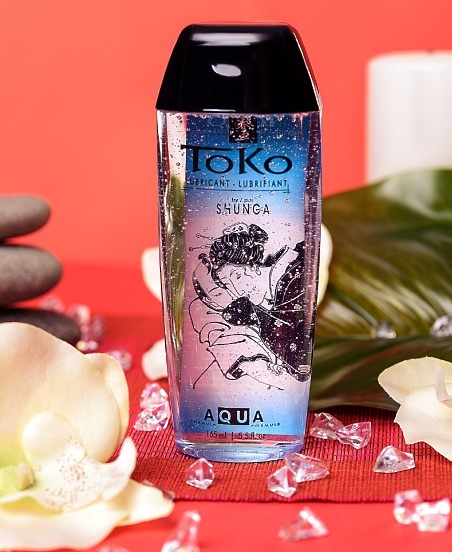 Лубрикант Shunga Toko Aqua на водной основе, ультра-шелковистый, 165 мл