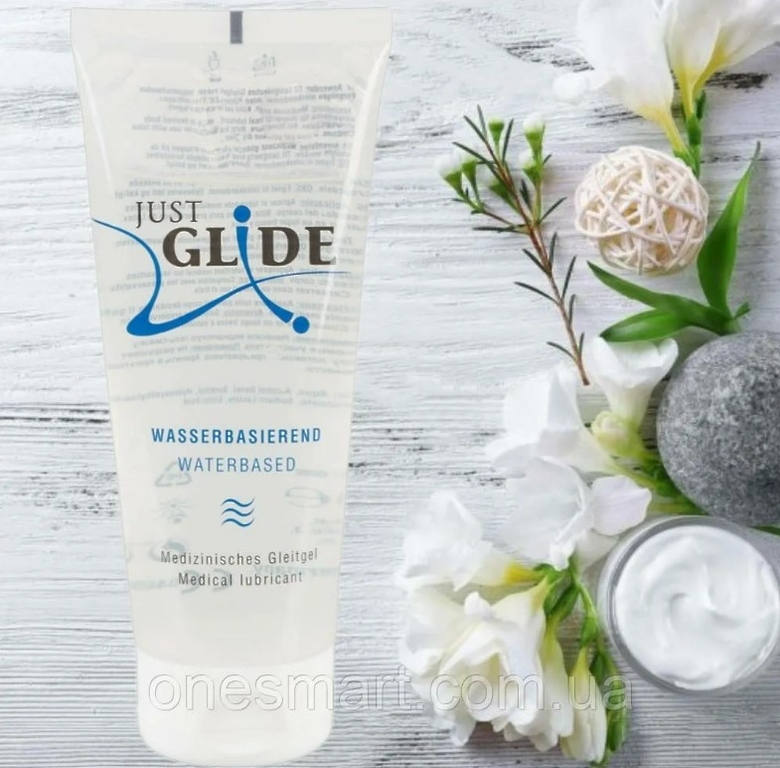 Just Glide Waterbased Гель-лубрикант, 200 мл