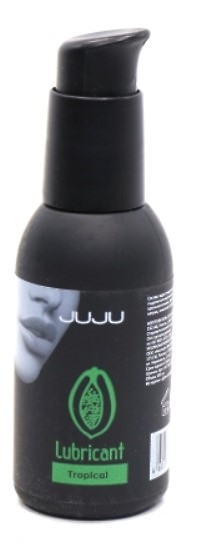  JUJU / 100 мл СЪЕДОБНЫЙ лубрикант JUJU со вкусом ТРОПИЧЕСКИЙ ФРУКТОВ