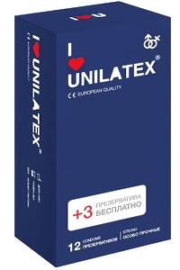 Extra Strong Особопрочные 12 шт. Unilatex презервативы