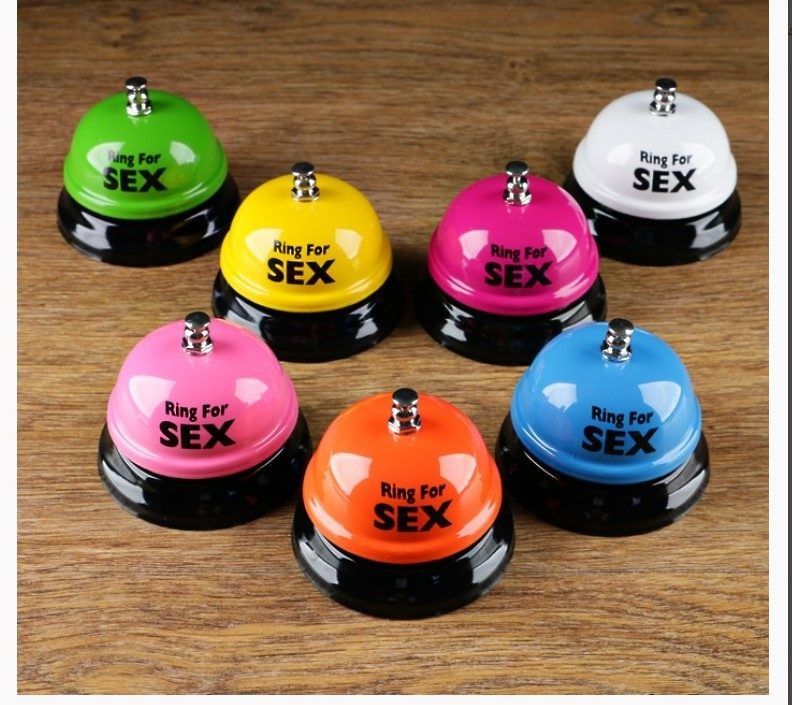 2757070 ЗВОНОК НАСТОЛЬНЫЙ RING FOR SEX, цвет микс