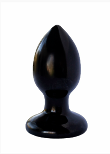 420700 ПЛАГ-МАССАЖЕР ДЛЯ ПРОСТАТЫ BLACK MAGNUM 7 L 100 мм, D 45 мм чёрн