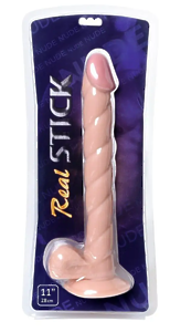 Реалистичный фаллоимитатор TOYFA RealStick Nude, PVC, телесный