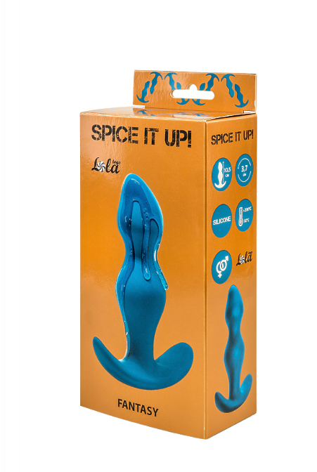 АНАЛЬНАЯ ПРОБКА SPICE IT UP FANTASY DARK AQUAMARINE