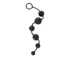 ToyForFun Анальные бусы Tonga "LARGE ANAL BEADS", 41 см 6 шар 2-4 см черн гладкие
