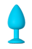 АНАЛЬНАЯ ПРОБКА EMOTIONS CUTIE LARGE TURQUOISE PINK CRYSTAL