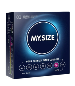 Презервативы MY.SIZE № 3 размер 64 (ширина 64 мм)
