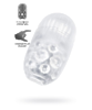 Мастурбатор нереалистичный MEN'S MAX CAPSULE 07 COSMOS TPE, белый, 8 см (В ЗИПЛОКЕ)