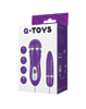 Виброяйцо TOYFA A-toys Pelly, ABS пластик, фиолетовый 6,6 см