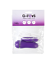 Виброяйцо TOYFA A-toys Pelly, ABS пластик, фиолетовый 6,6 см