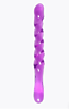 Двусторонний фаллоимитатор A-Toys by TOYFA Tanza, TPE, фиолетовый, 27,5 см