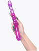 Двусторонний фаллоимитатор A-Toys by TOYFA Tanza, TPE, фиолетовый, 27,5 см