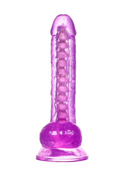 РЕАЛИСТИЧНЫЙ ФАЛЛОИМИТАТОР A-TOYS BY TOYFA CELIAM, TPE, ФИОЛЕТОВЫЙ, 20,5 СМ