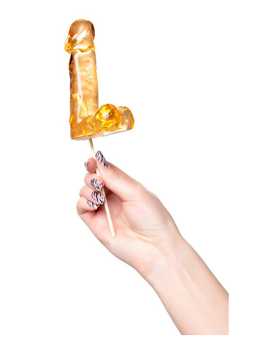 Леденец Sosuчki, «Пенис Amaretto», оранжевый 173гр.