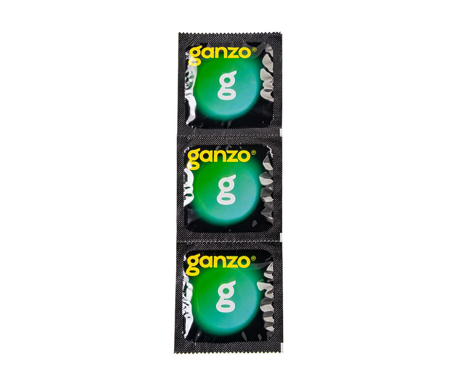 ULTRA THIN №3 ПРЕЗЕРВАТ GANZO  №3 (ультратонкие), 3 шт. в упак.