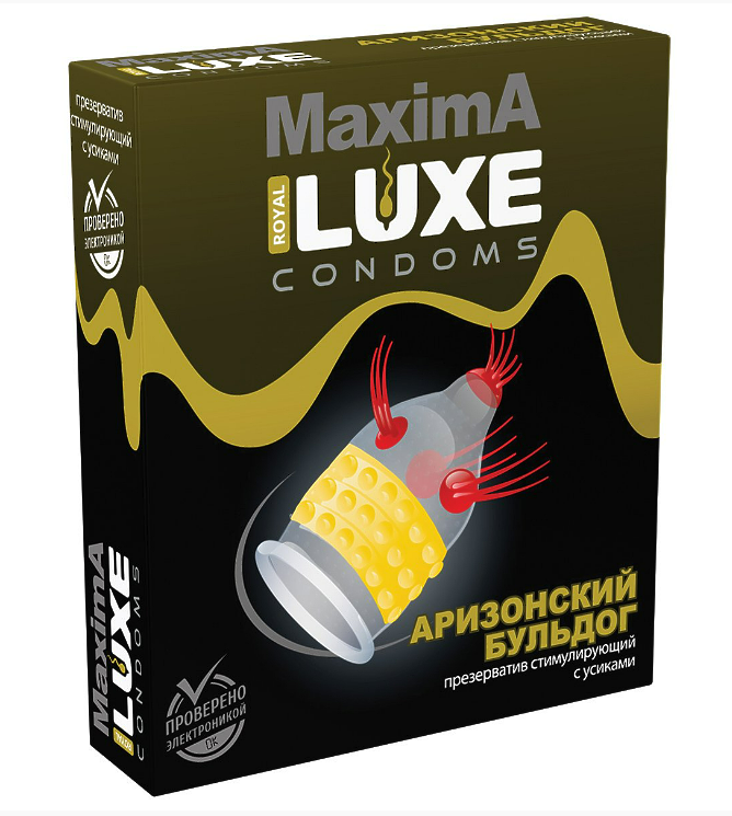 Презервативы LUXE MAXIMA  в ассортименте 1 штука