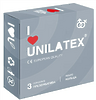 ПРЕЗЕРВАТИВЫ UNILATEX "RIBBED" с рифленой поверхностью, 3 шт