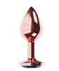 Анальная Пробка Diamond Jet Shine L Розовое Золото 4022-02lola