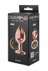 Анальная Пробка Diamond Jet Shine L Розовое Золото 4022-02lola