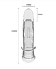 Прозрачная насадка на пенис BI-026241NM