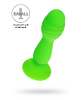 Анальная втулка A-Toys by TOYFA Terg, силикон, зеленый, 10 см